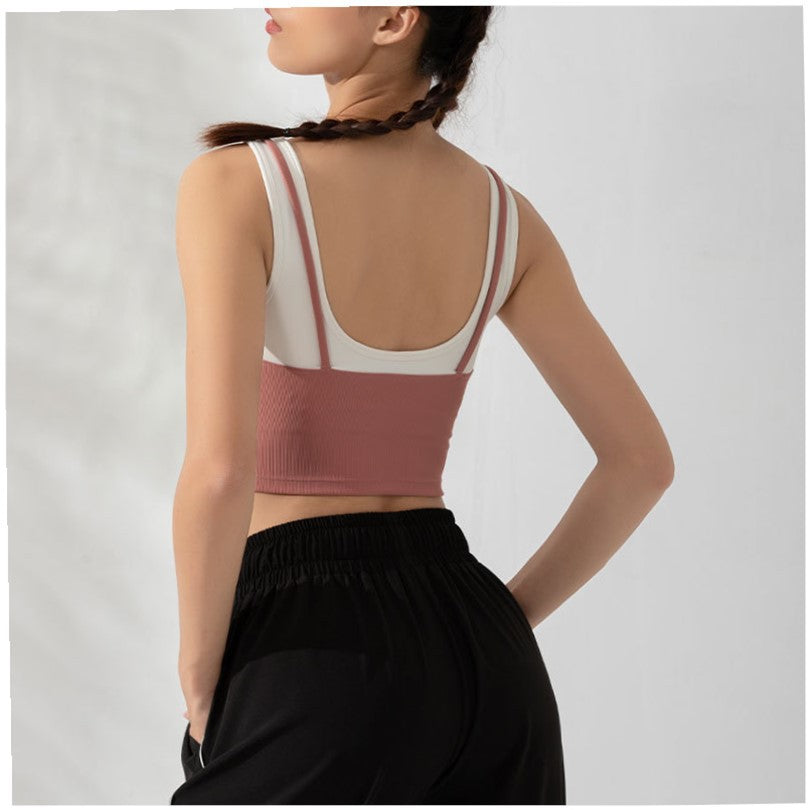 Beauty Back Sports Bra Female Wide Straps Holiday Together