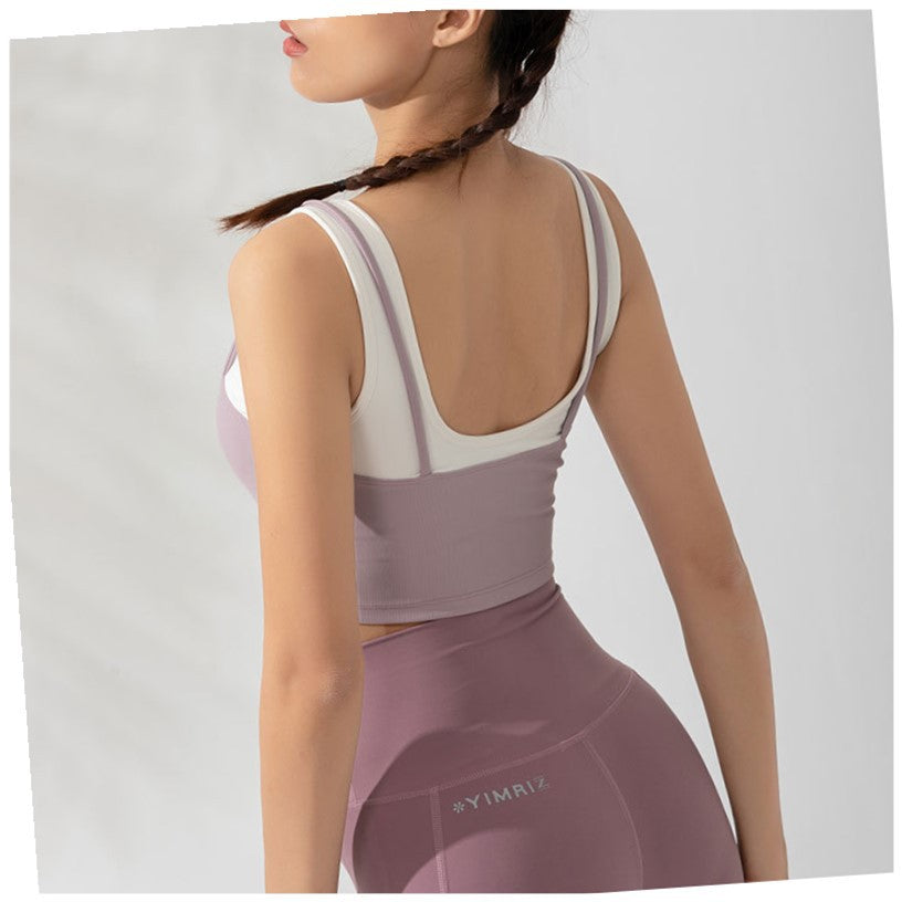 Beauty Back Sports Bra Female Wide Straps Holiday Together