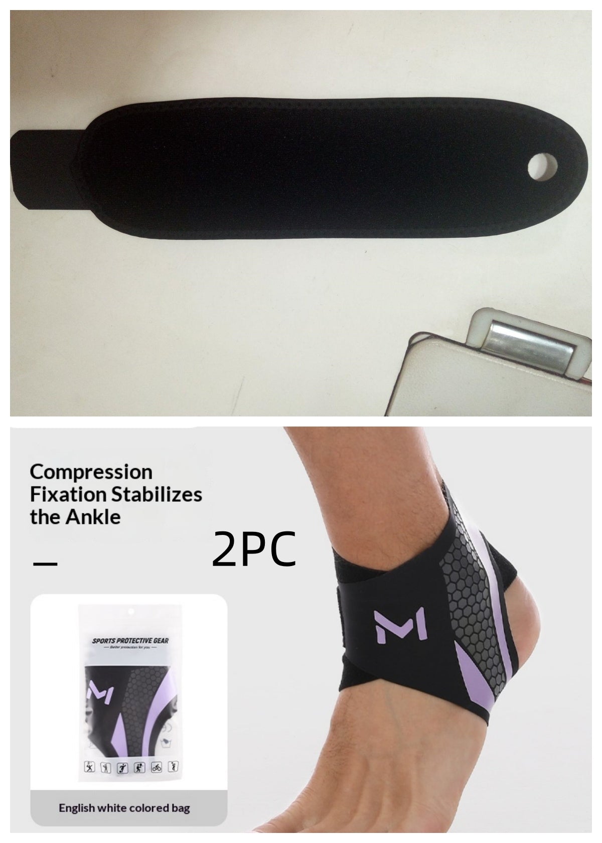 Cooper Ankle Support Compression Foot Sleeves For Men And Women Bracer Ankle Protector Daily Sport Gym Workout Weightlifting