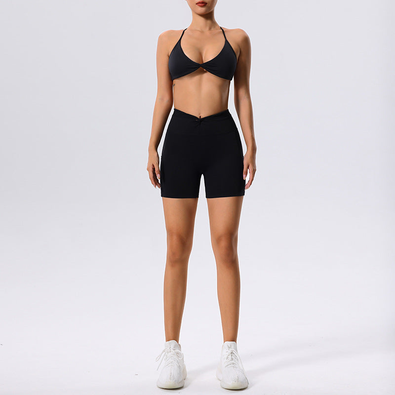 European And American Yoga Clothes Suit Shockproof Sports Underwear